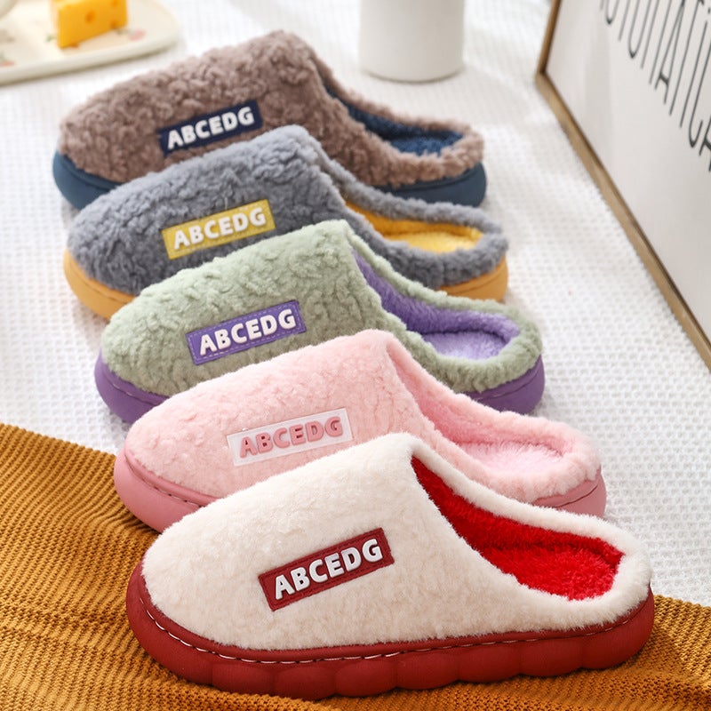 New Cotton Slippers For Women, , For Home Use And Outdoor Wear, , Silent, Non-Slip, Warm, Couple, Postpartum, Student, - Image 4